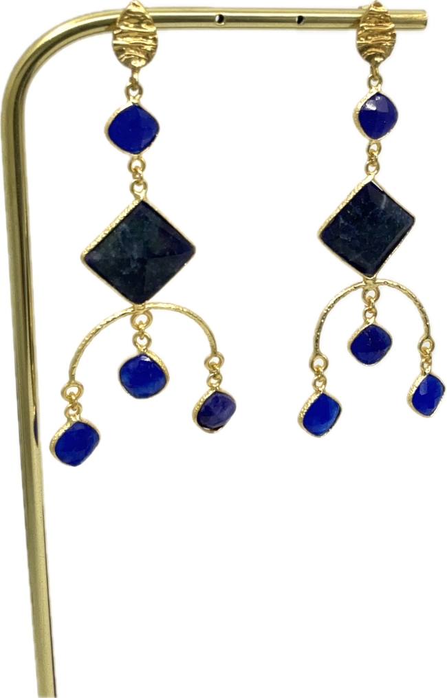 Boucles d'oreilles   Lapis Lazuli