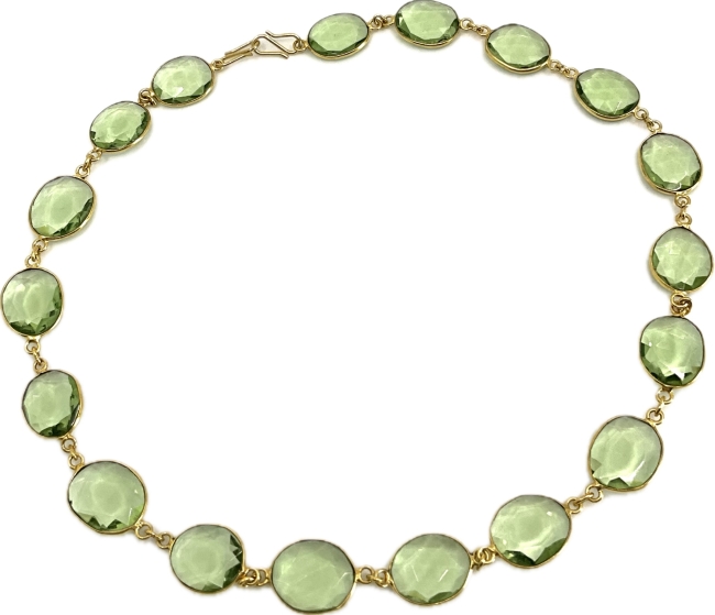 Collier  Prasiolite