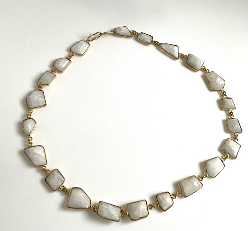  Collier en Pierre de Lune